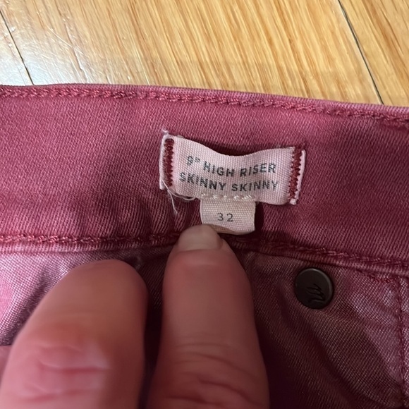 MADEWELL 9 “ high riser skinny skinny pants size 32. - Picture 3 of 8